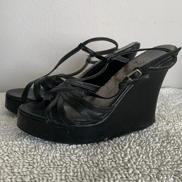 Two pair!! White House Black Market and Steve Madden platform strap heels 9 - Picture 5 of 15